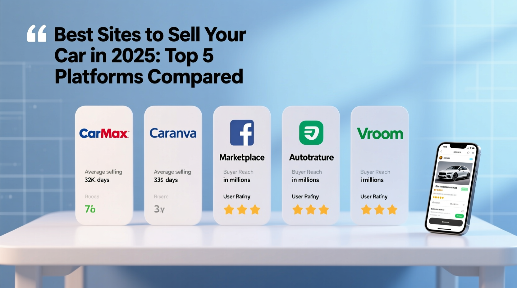 best site to sell car