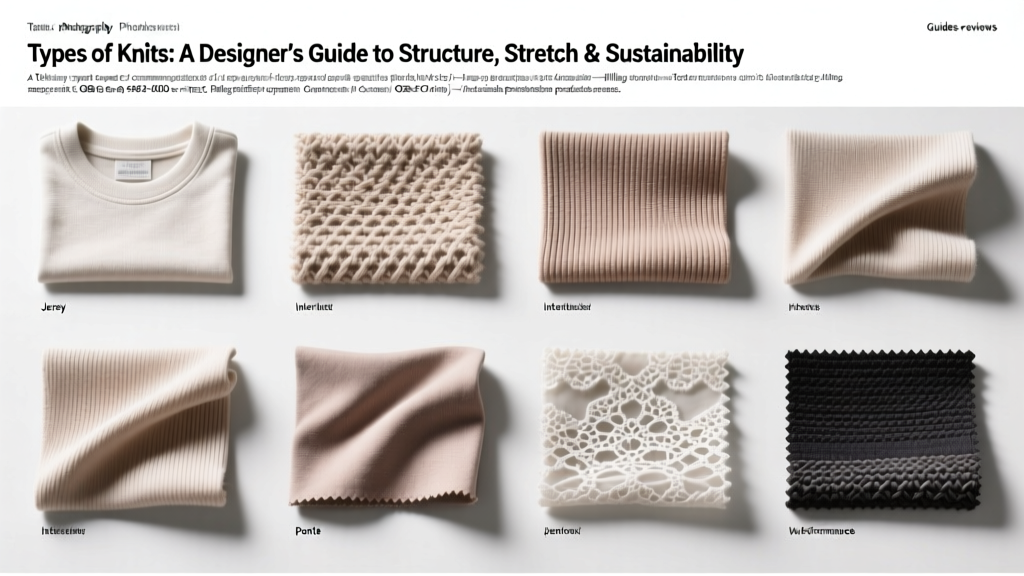 Types of Knits: A Designer’s Guide to Structure, Stretch & Sustainability