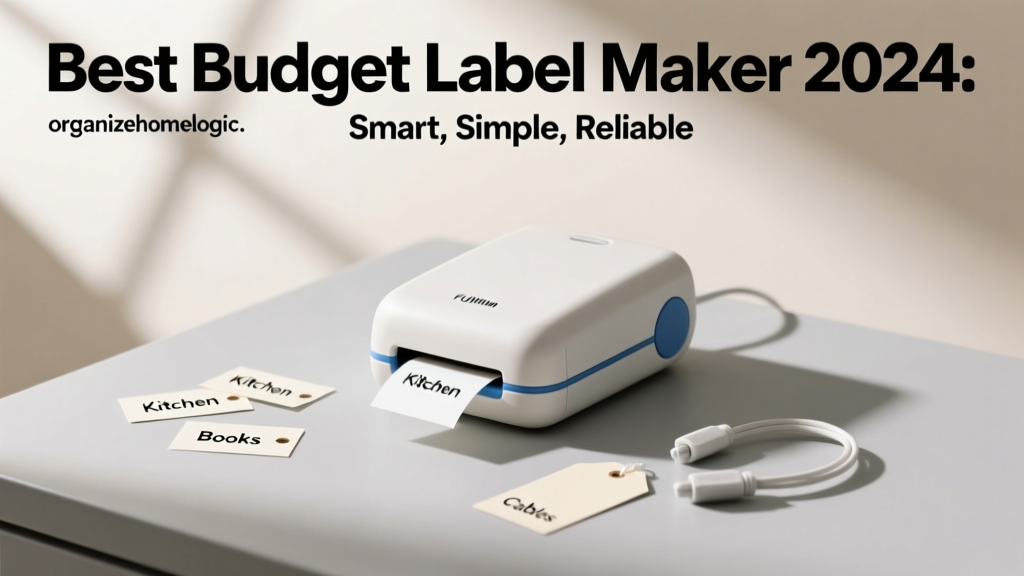 Best Budget Label Maker 2024: Smart, Simple, Reliable