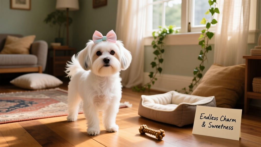 mauxie wearing a hair bow