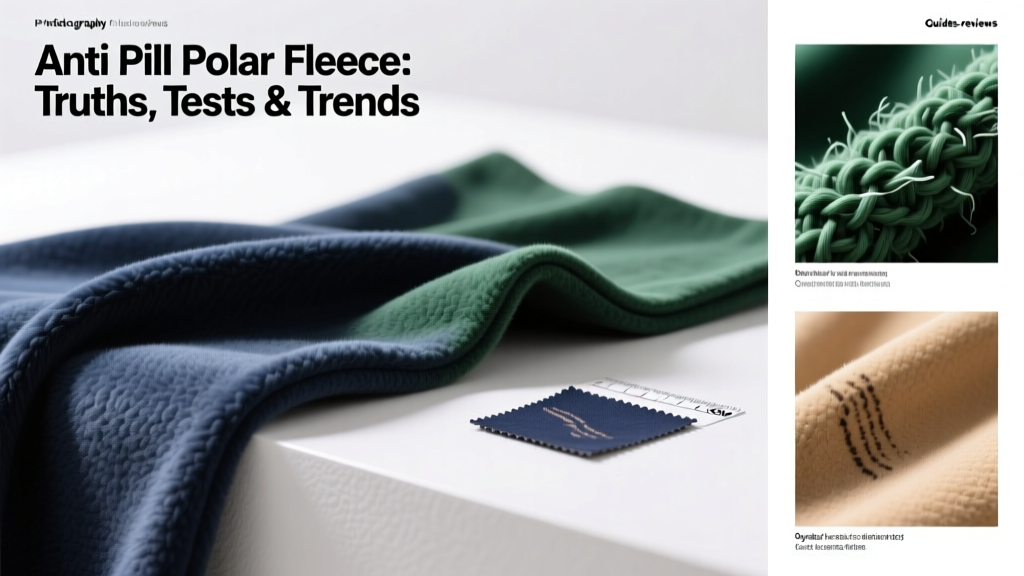 Anti Pill Polar Fleece: Truths, Tests & Trends