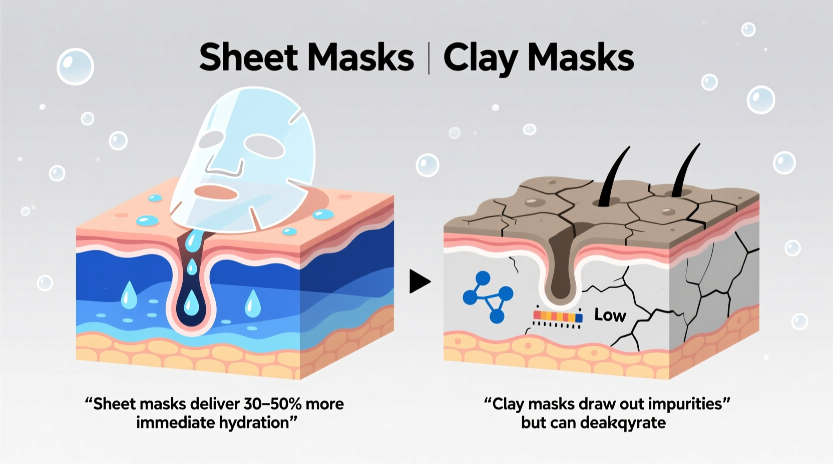 are sheet masks better than clay masks for hydration