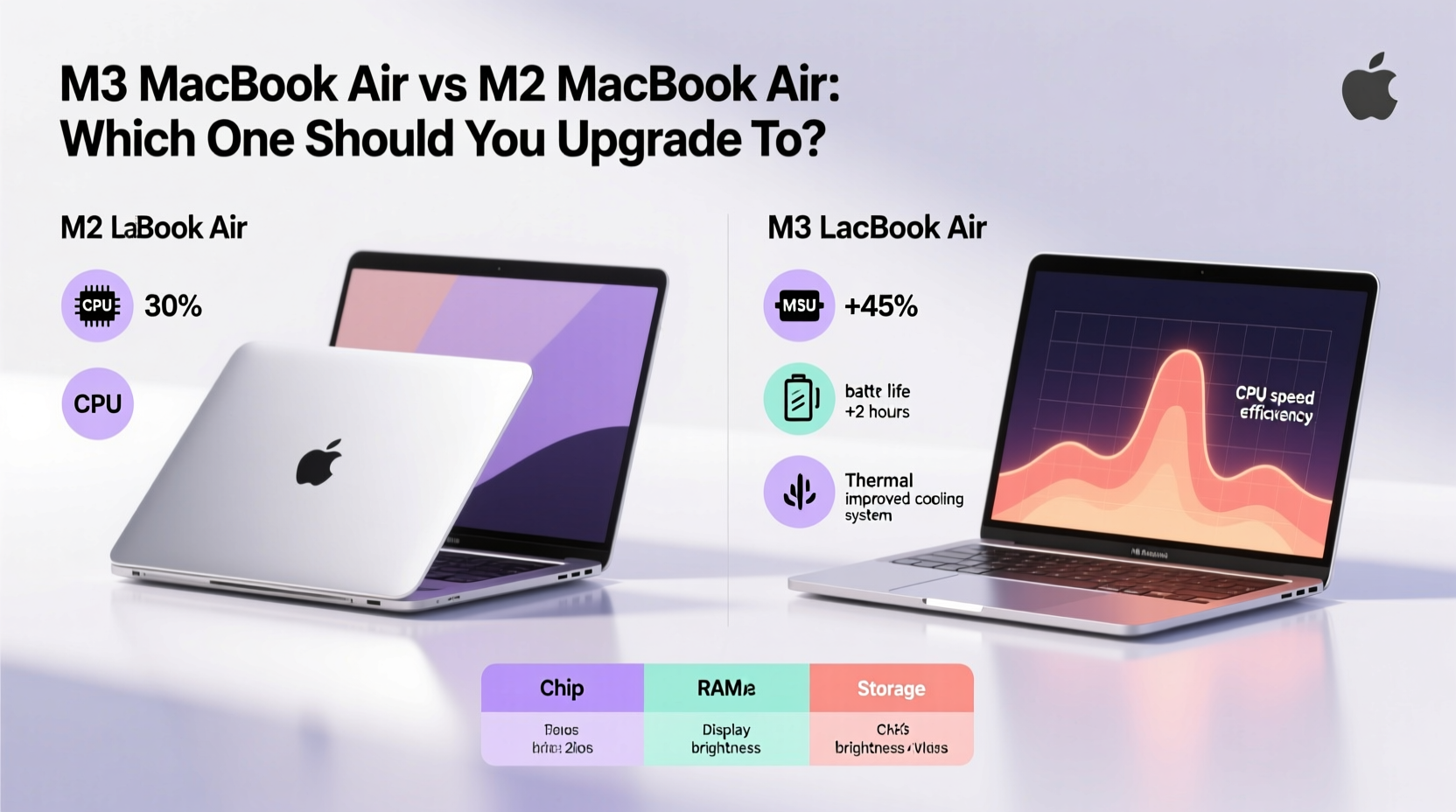 M3 MacBook Air vs M2 MacBook Air: Which One Should You Upgrade To?