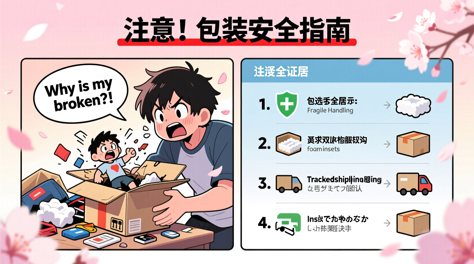 why does my anime merch arrive damaged and how to avoid shipping disasters