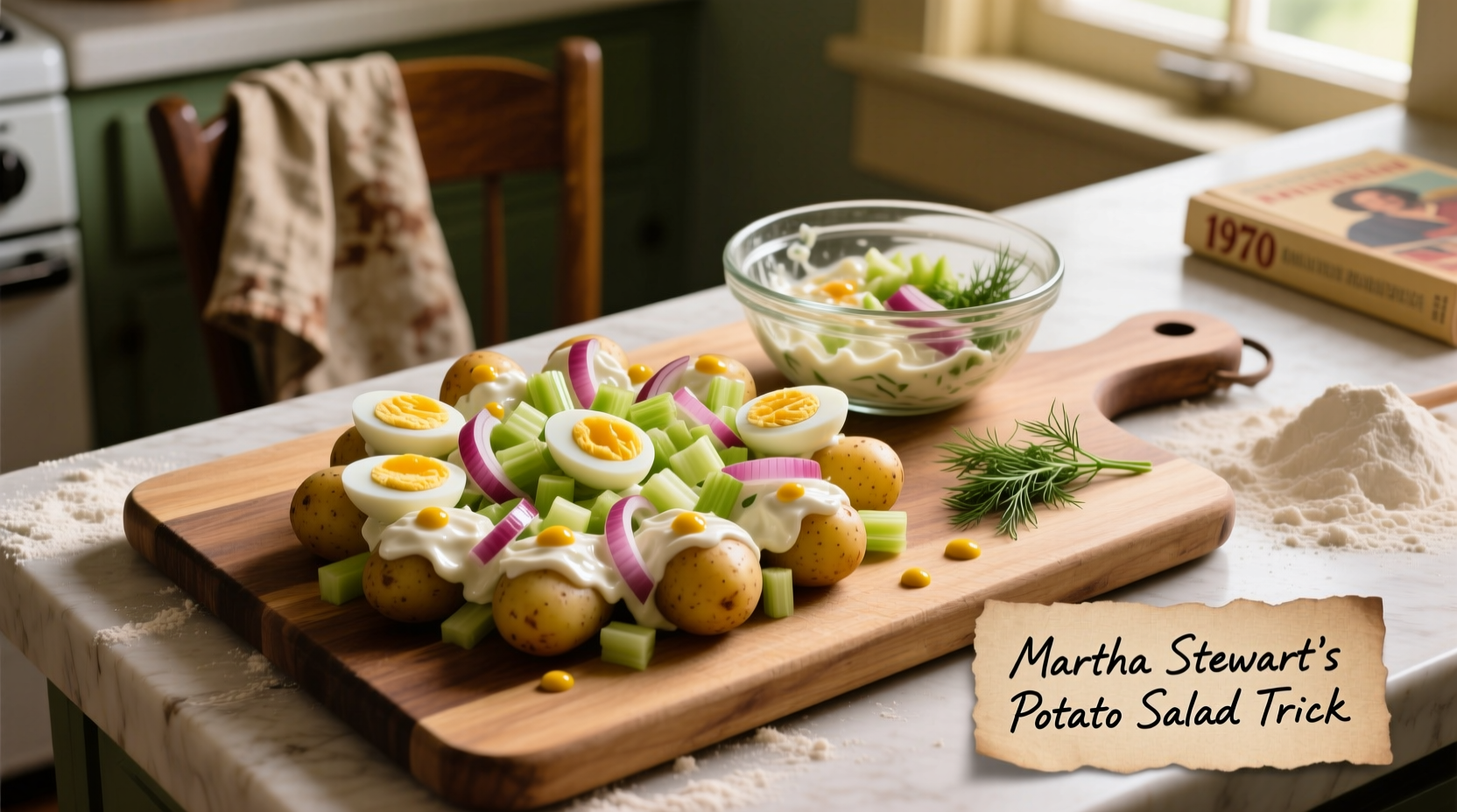 Martha Stewart's Potato Salad Trick Revealed