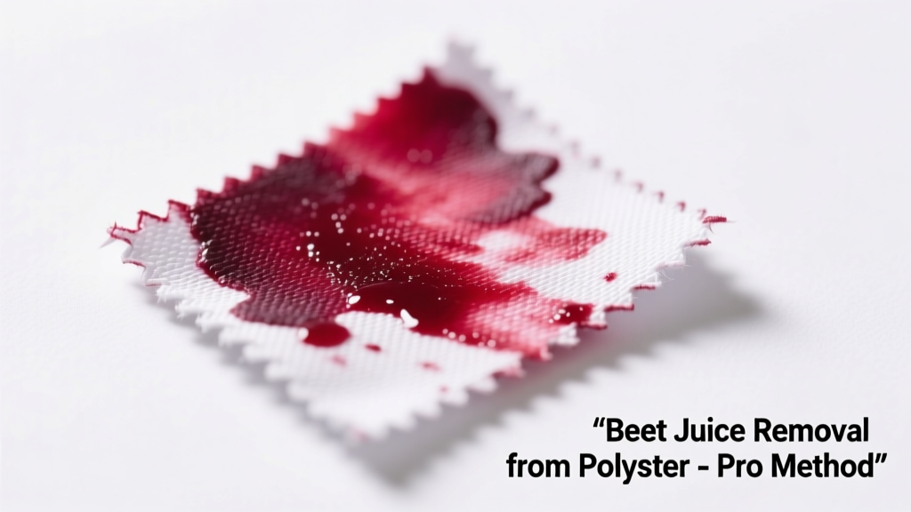 How to Remove Beet Juice from Polyester Fabric