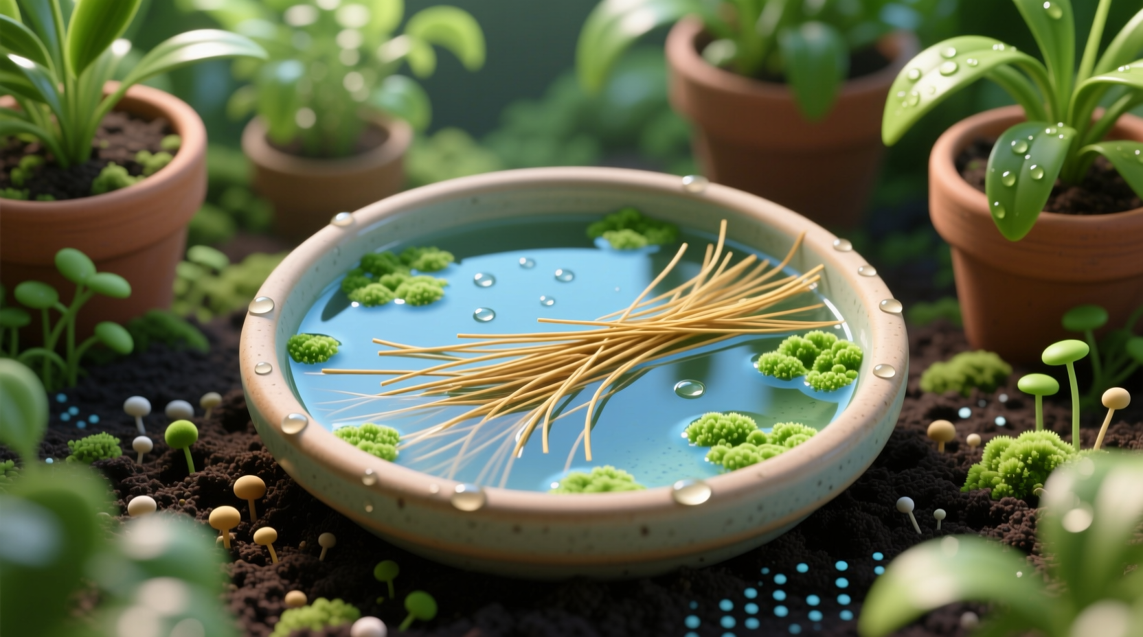 barley straw extract for algae removal