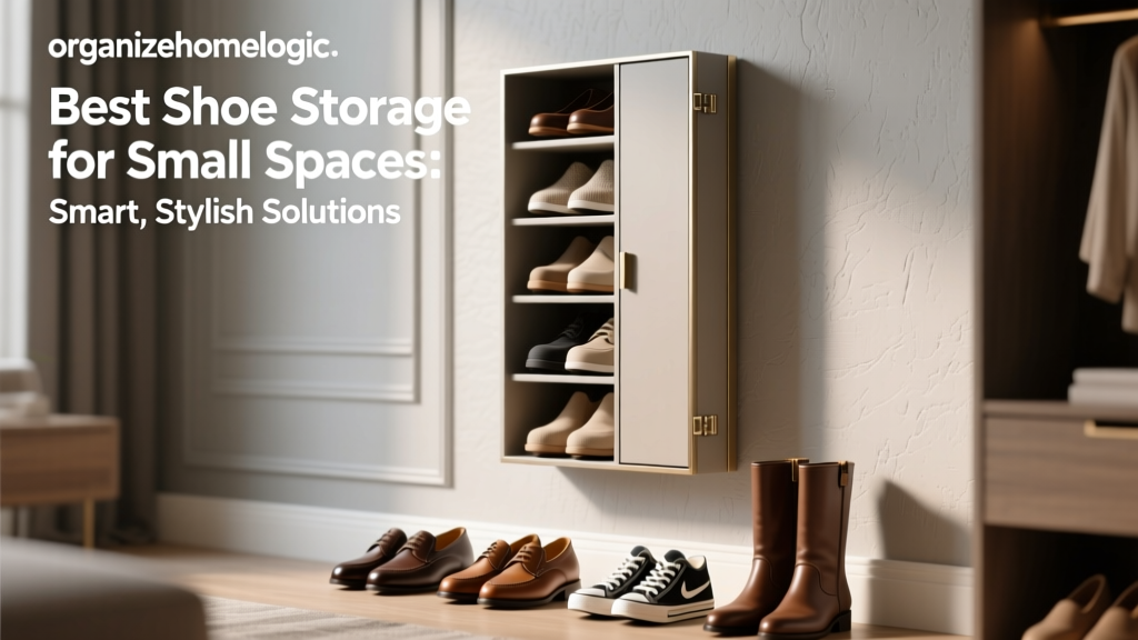 Best Shoe Storage for Small Spaces: Smart, Stylish Solutions