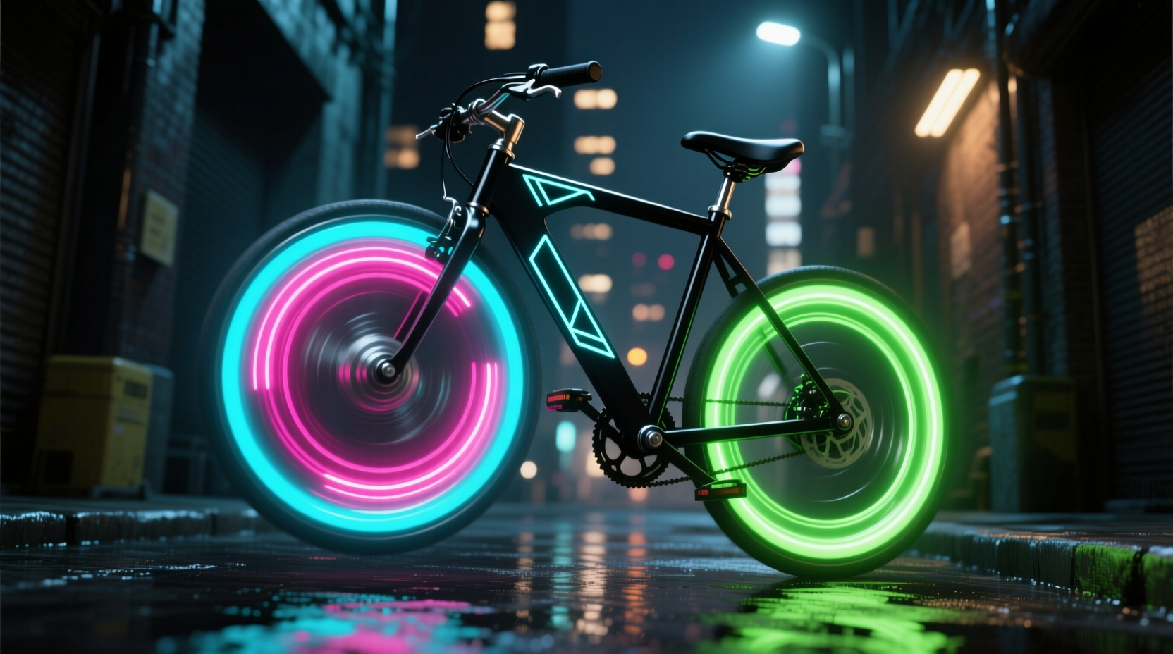 make your own revolights like led bike lights