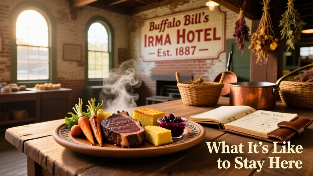 What It’s Like to Stay at the Buffalo Bills’ Historic Irma Hotel in Cody, Wyoming