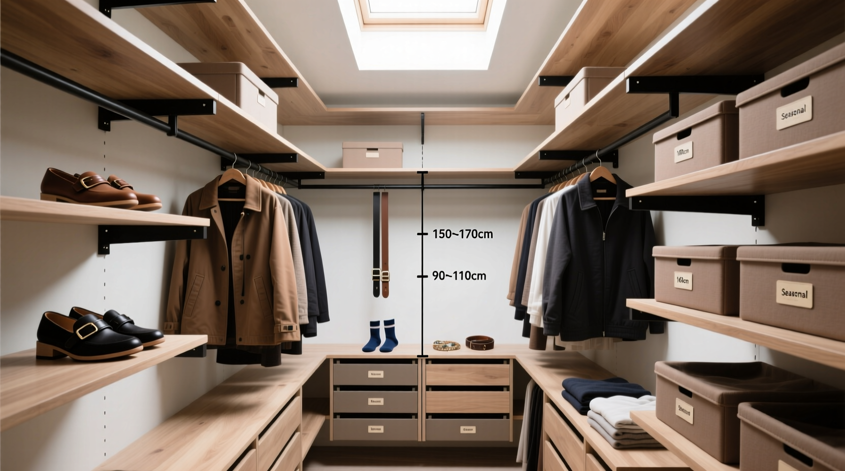 closet organization tips for petite vs tall frames