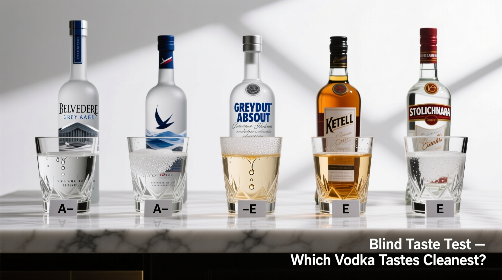 Vodka Brand Comparison Which Actually Tastes Cleanest Blind Test