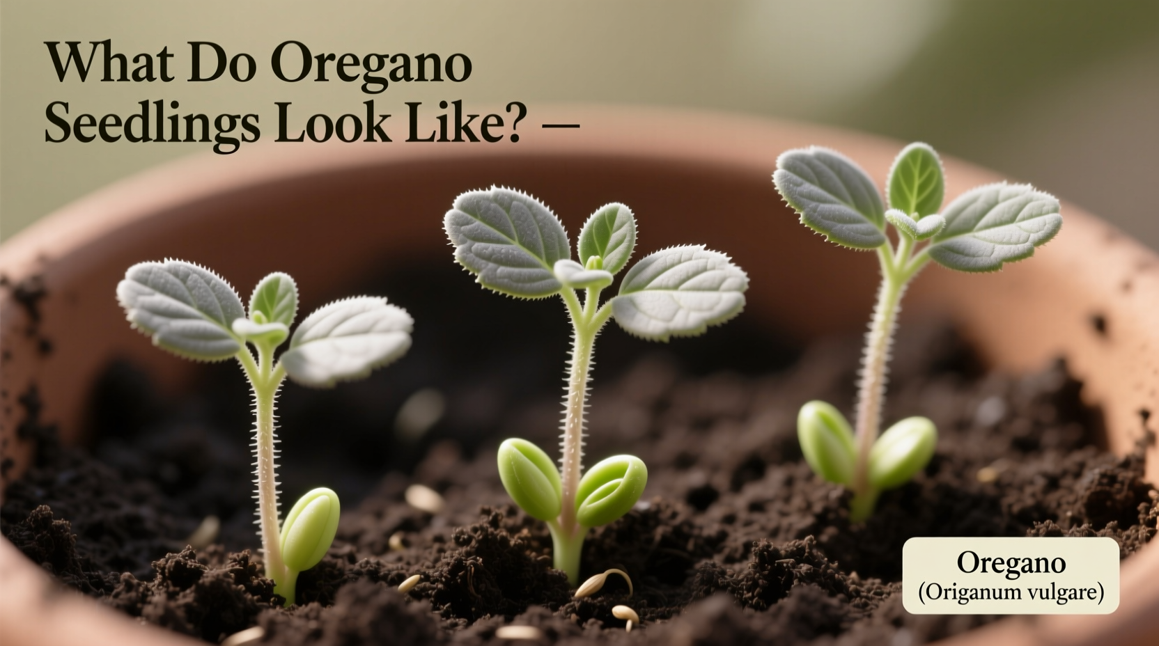 Oregano Seedlings: 5 ID Tips | TheHomeSprouts