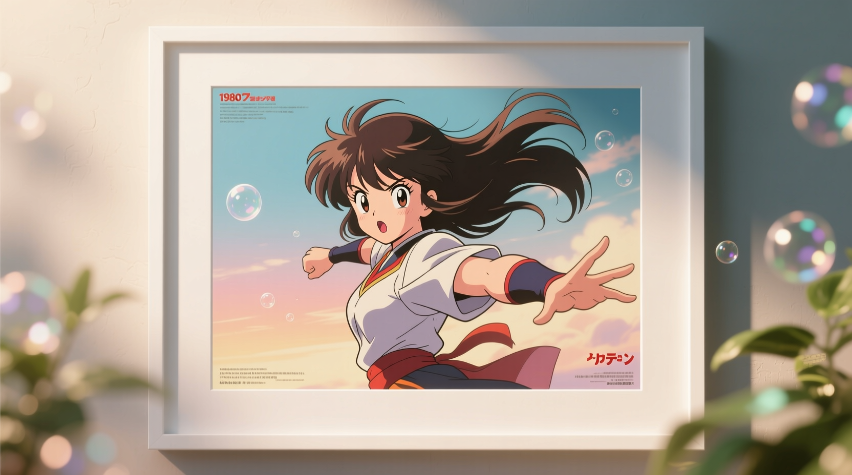 eco friendly cleaning tips for vintage anime posters