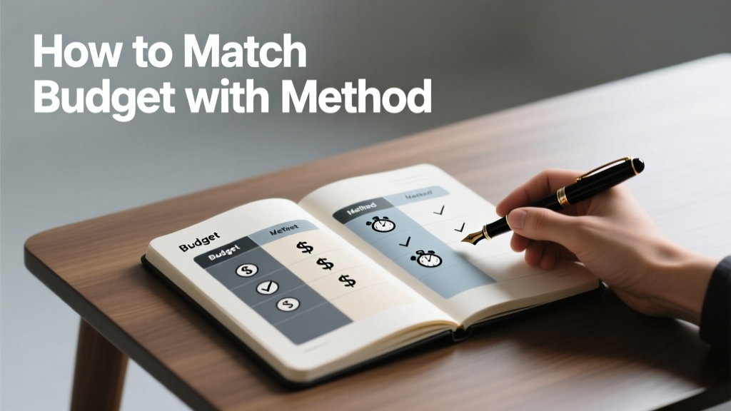 How To Match Budget With Method: A Practical Framework for Resource-Aligned Execution