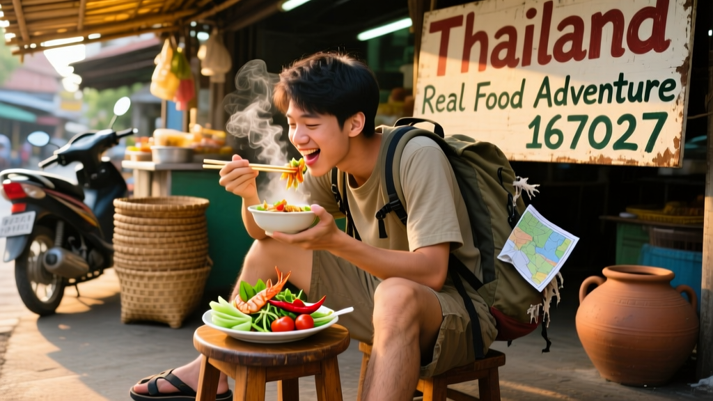 Thailand Real Food Adventure: Street Eats, Market Secrets & Budget Feasts (167027)