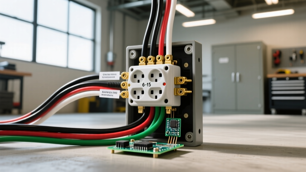How to Wire a 6-15 Receptacle for 240V Shop Tools and Appliances
