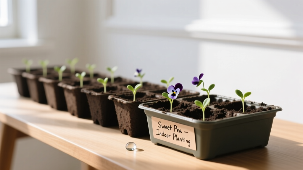 Sweet Pea Seeds Indoors: Science-Backed Watering Guide