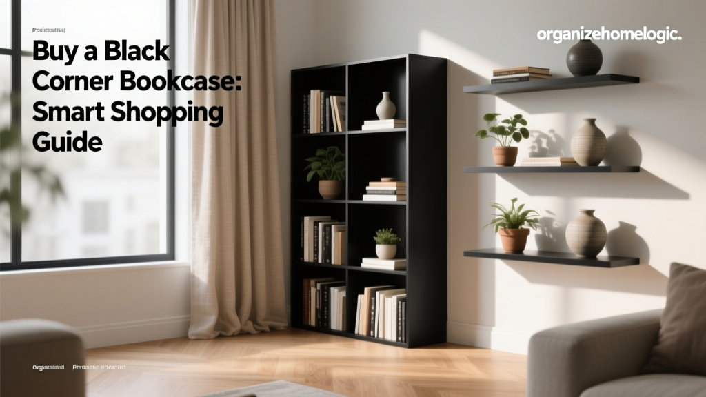 Buy a Black Corner Bookcase: Smart Shopping Guide