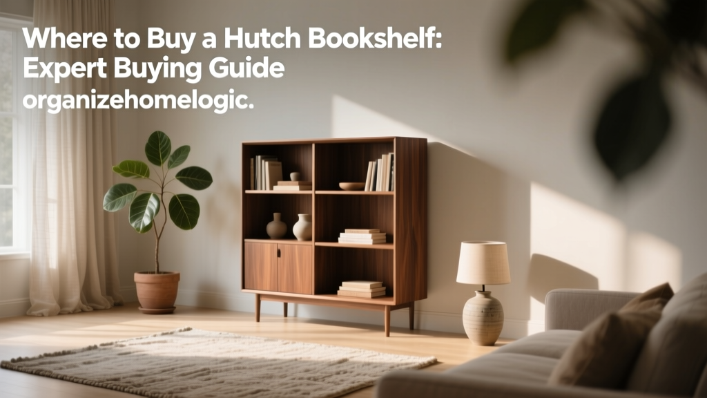 Where to Buy a Hutch Bookshelf: Expert Buying Guide