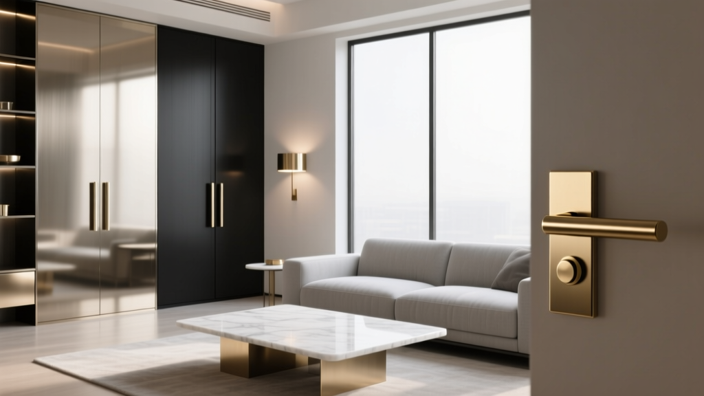 Mix Metal Finishes in Living Room Hardware (2026)