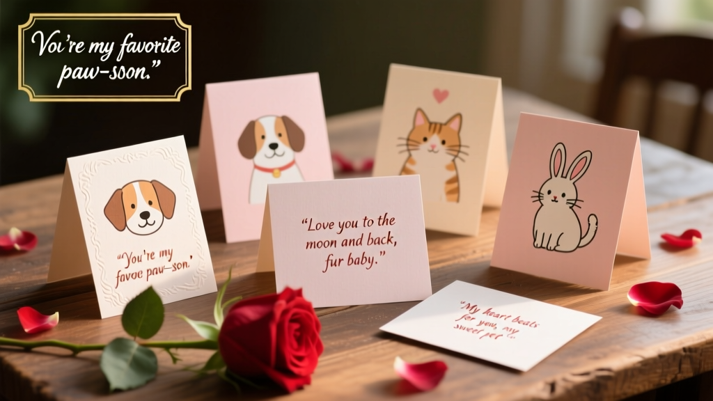 7 Cute Valentines Messages for Pets