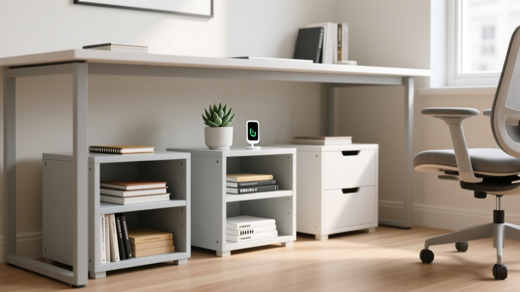 IKEA Low Shelving Units That Fit Under Desks