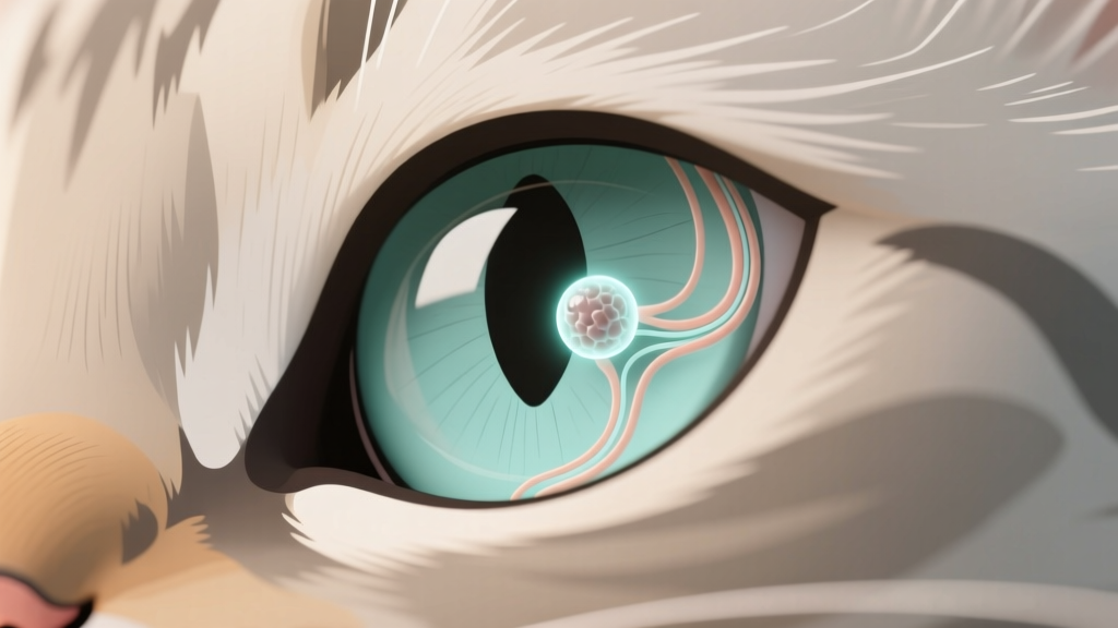 Feline Ciliary Body Tumors: Intraocular Mass Detection