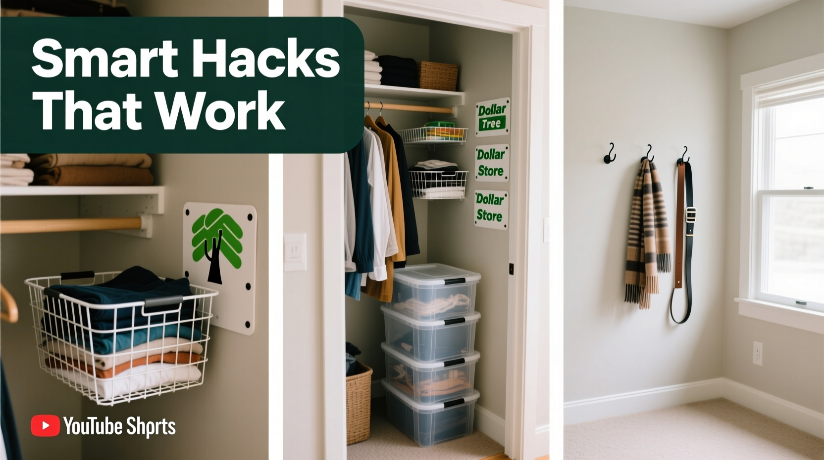 how to organize a tiny closet using dollar store items smart hacks that work