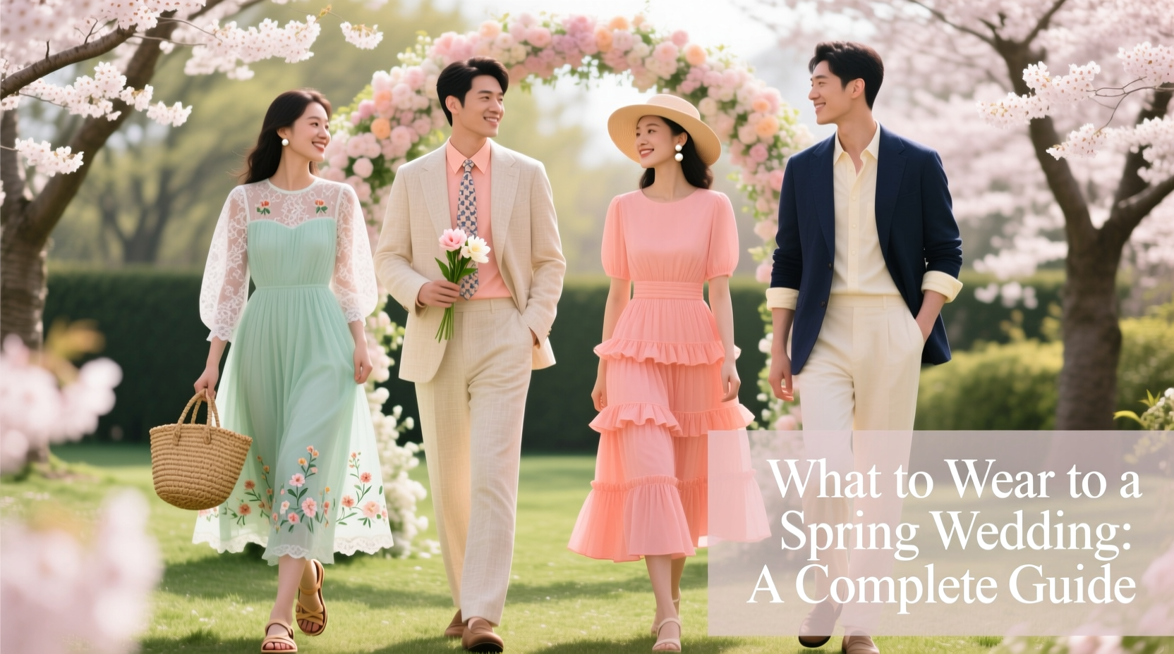 what to wear to a spring wedding