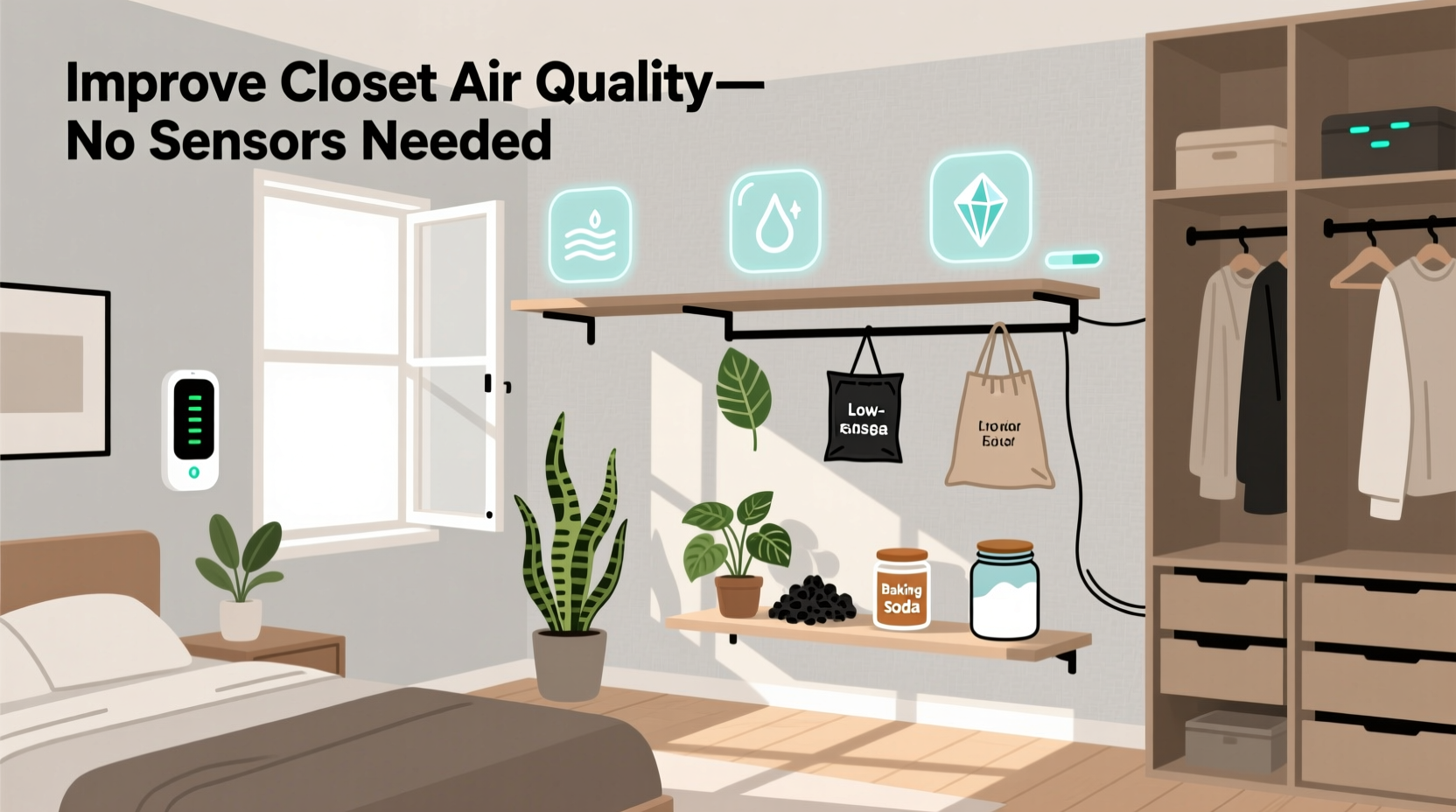 closet organization tips air quality sensor worth it