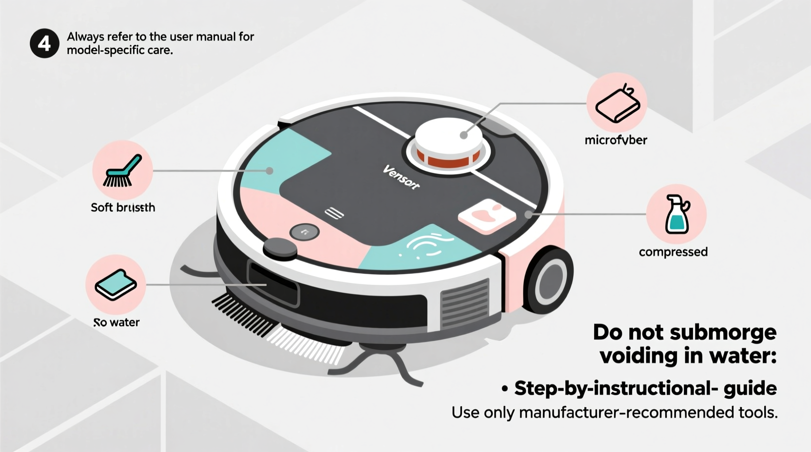 how to safely clean your robot vacuum without voiding the warranty