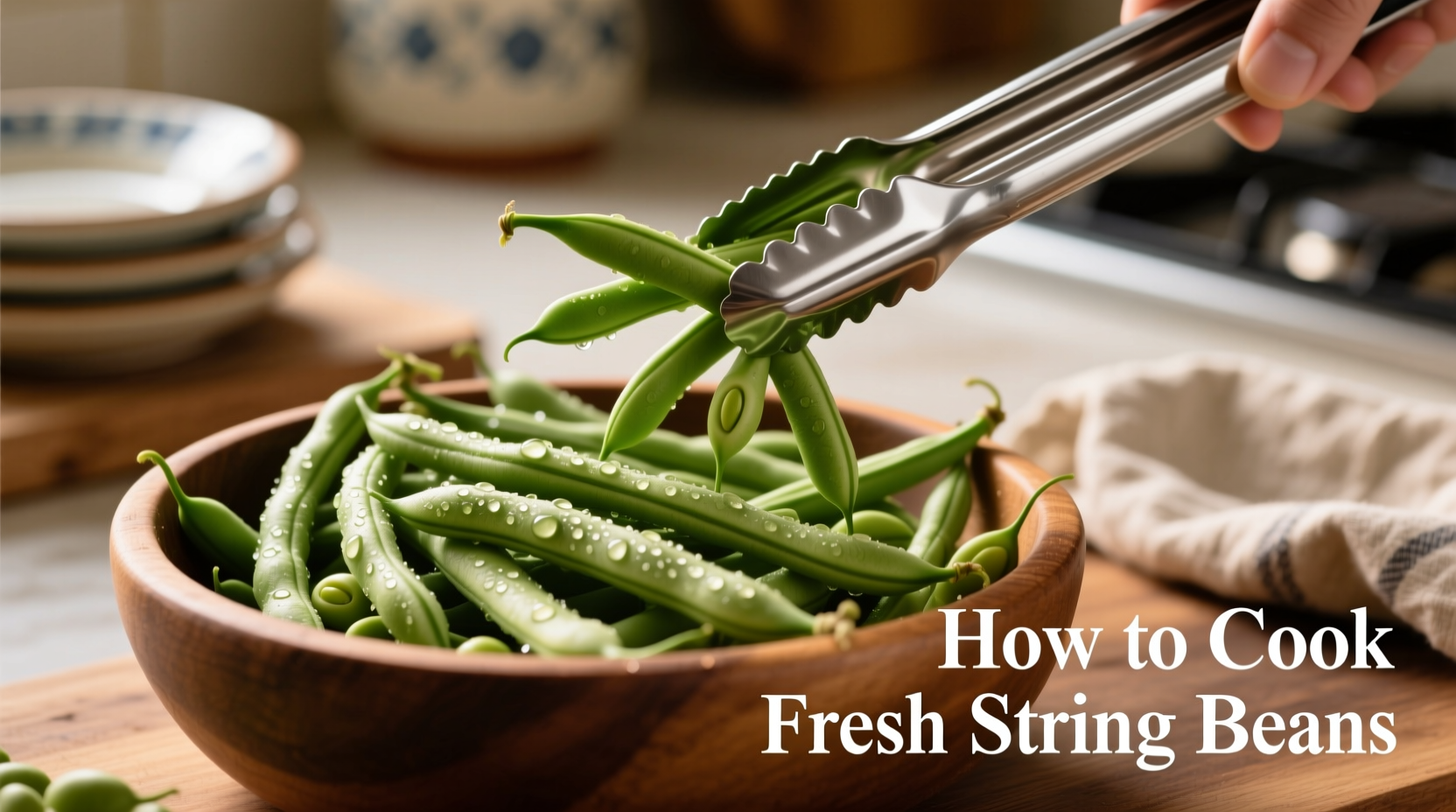 how to cook fresh string beans