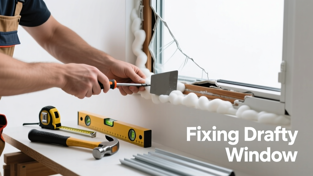 Fixing a Drafty Window That Makes Unusual Noise