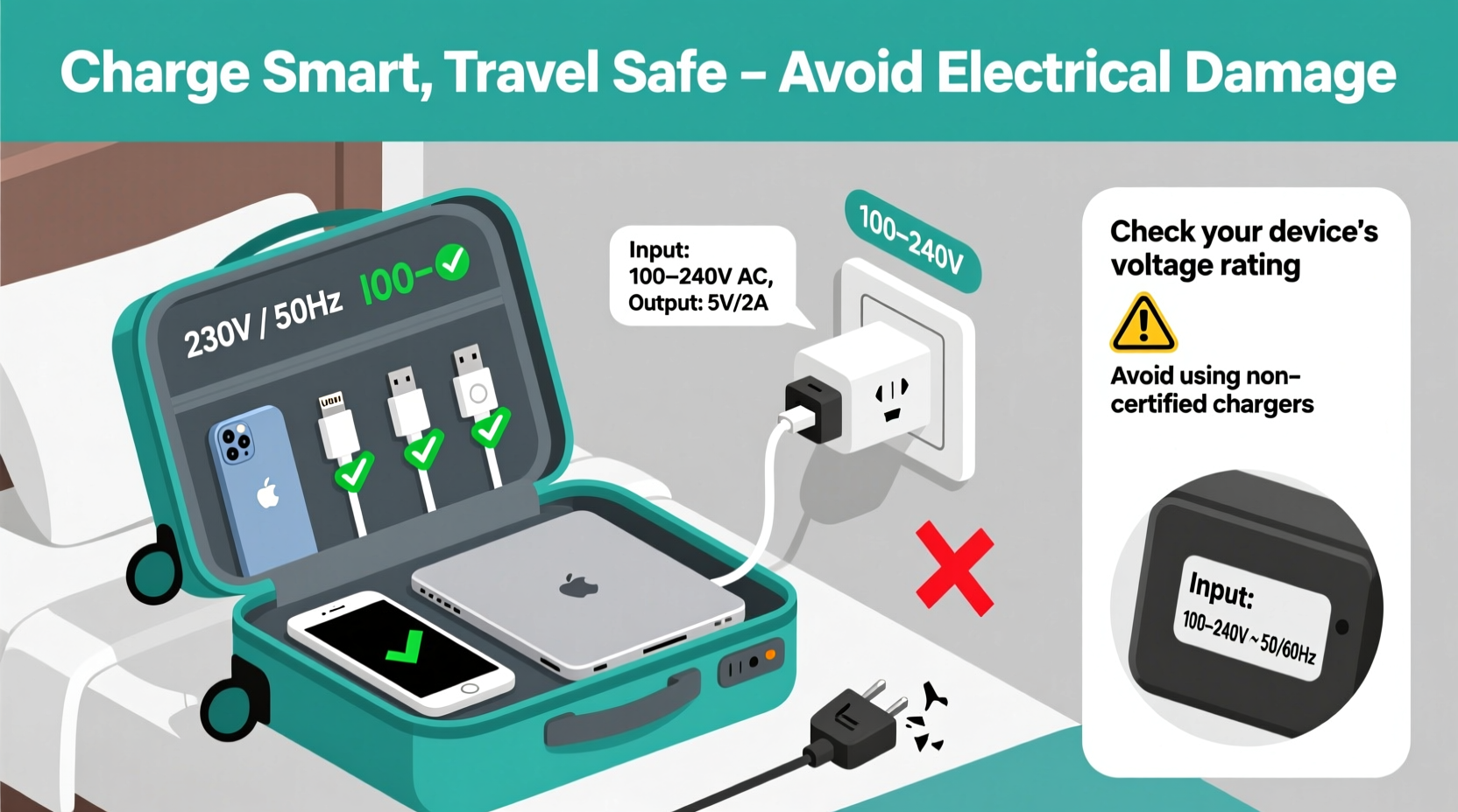how to charge devices internationally without frying your electronics