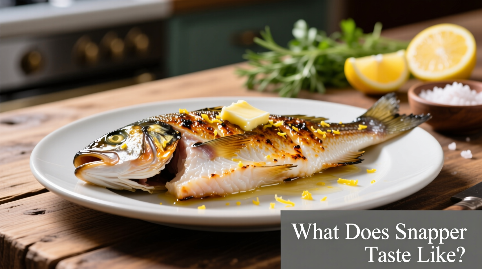 what does snapper taste like