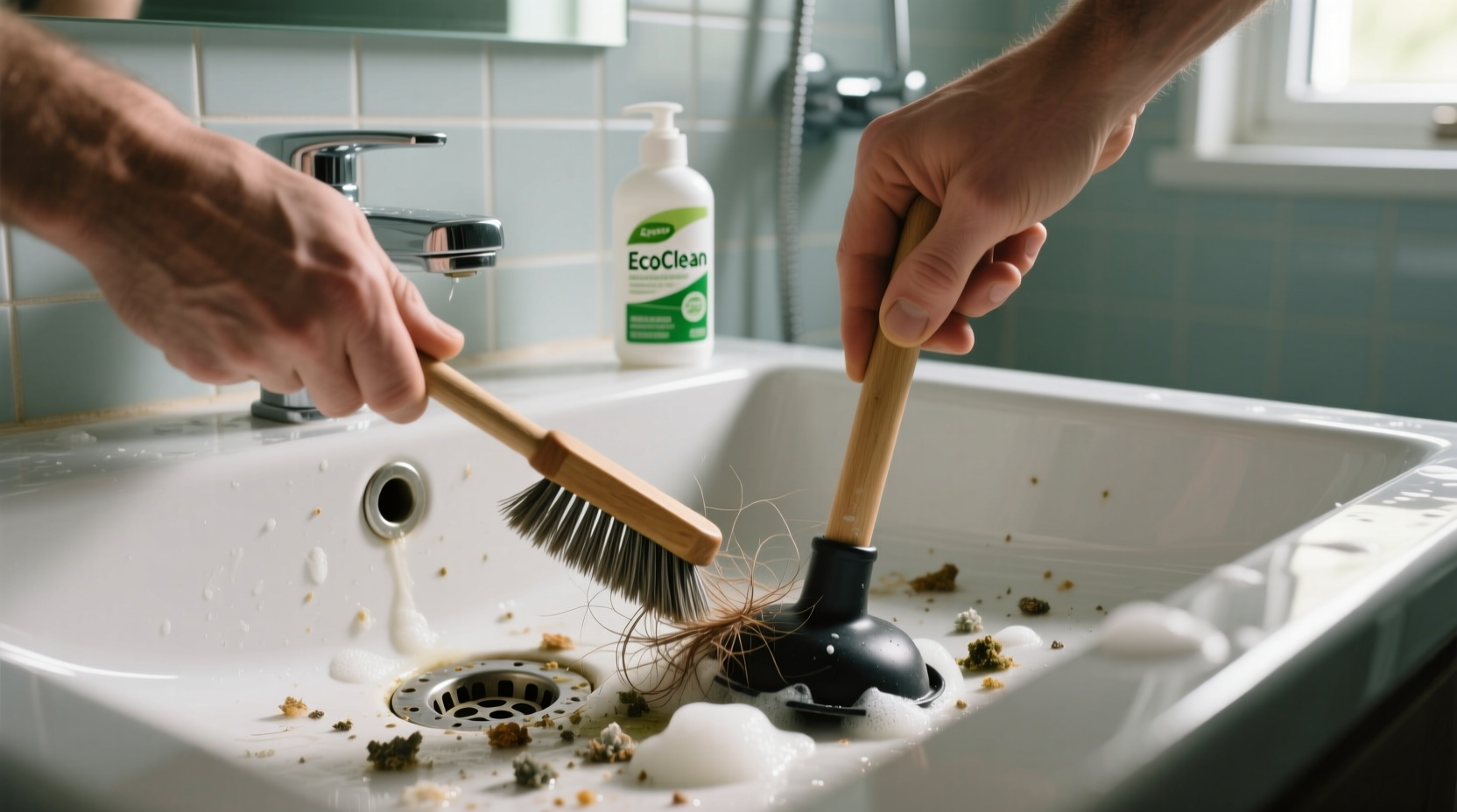 how to clean shower drains