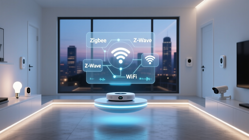 Smart Home Hub Bridge & Network Setup: Zigbee, Z-Wave, and Wi-Fi Integration Guide