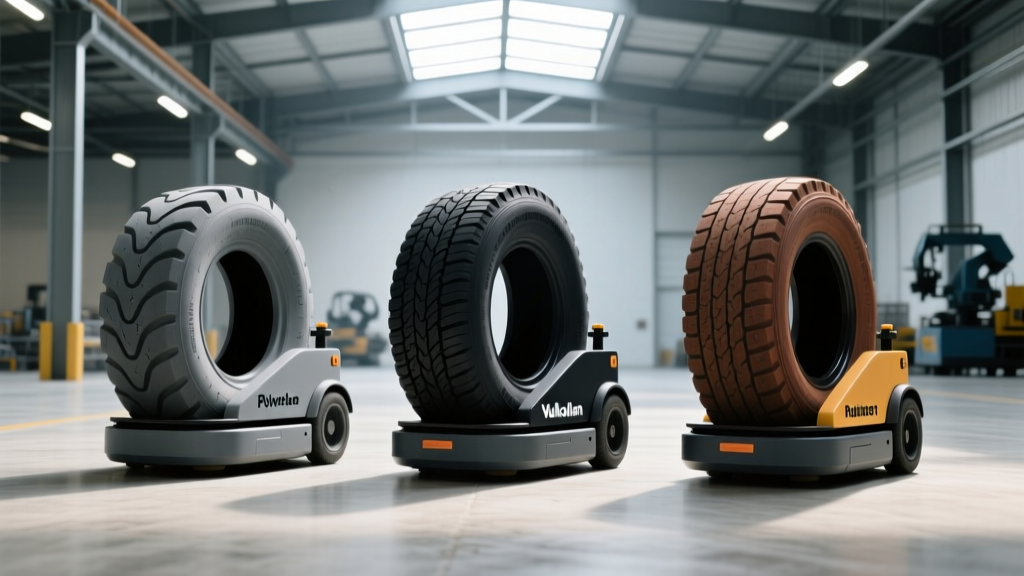 Comparing Material Handling Equipment Tires for Warehouse AGVs