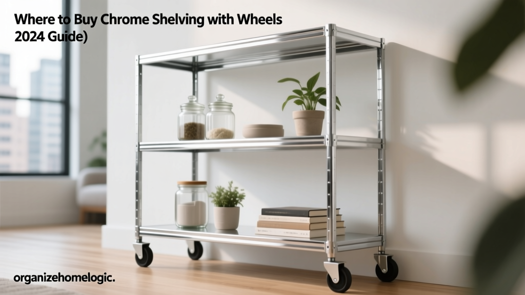 Where to Buy Chrome Shelving with Wheels (2024 Guide)