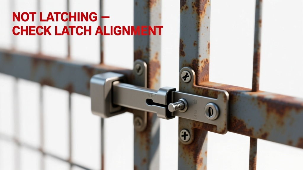 Fence Gate Not Latching: Quick Diagnosis Guide