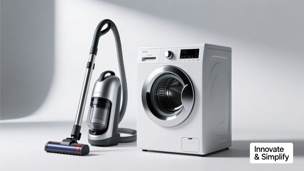 Vacuum Cleaner vs. Washing Machine: Functional Differences, Use Cases, and Performance Data