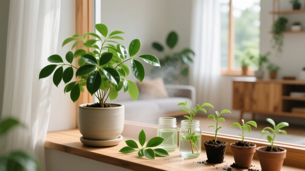 Tropical Curry Plant Propagation from Cuttings