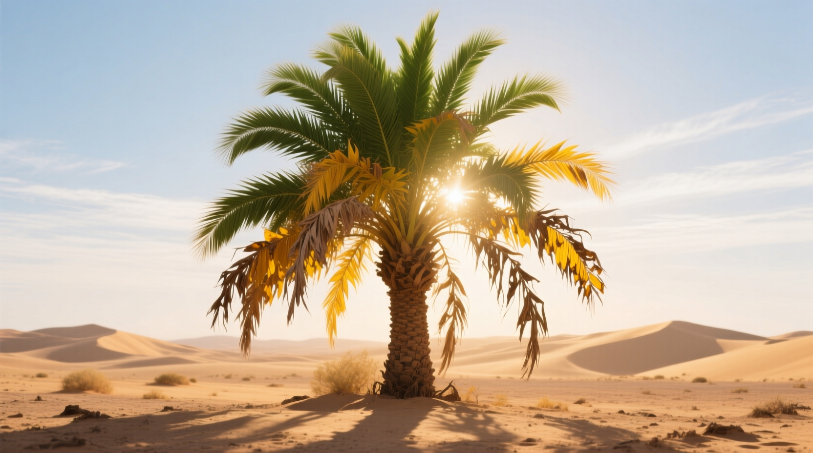 my majesty palm is turning yellow