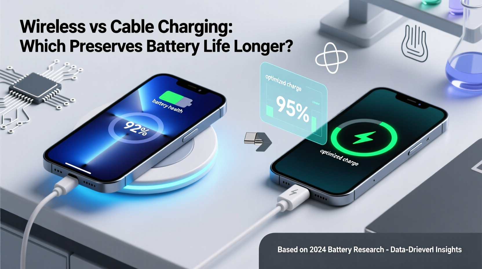 wireless charging pad vs cable charging which method truly extends battery lifespan