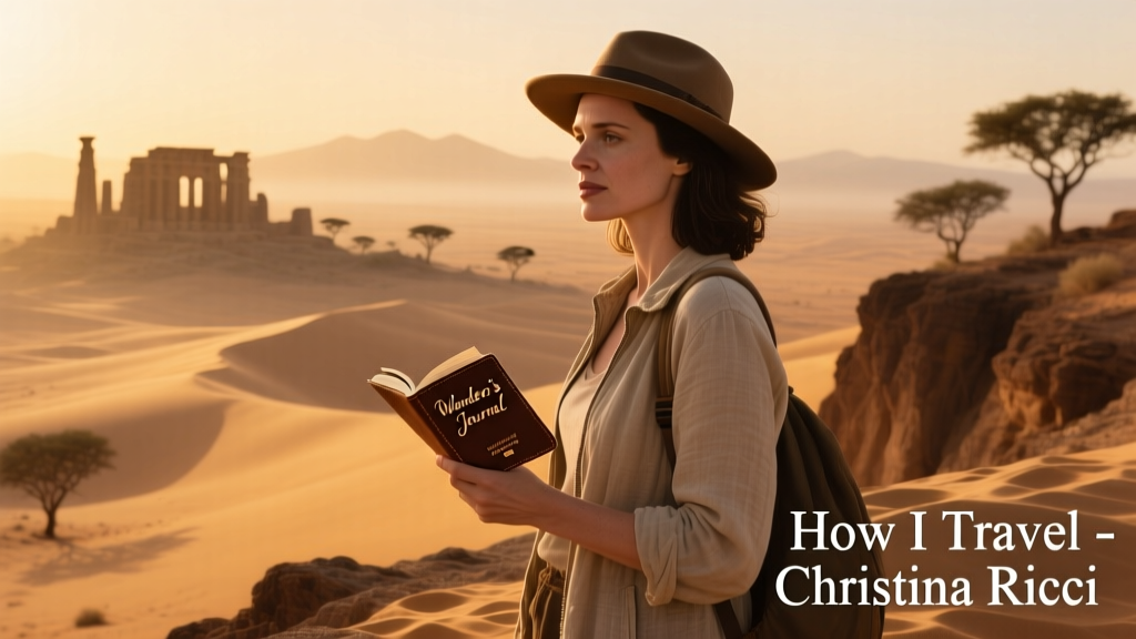 How I Travel: Christina Ricci’s Low-Key, High-Integrity Approach to Global Exploration