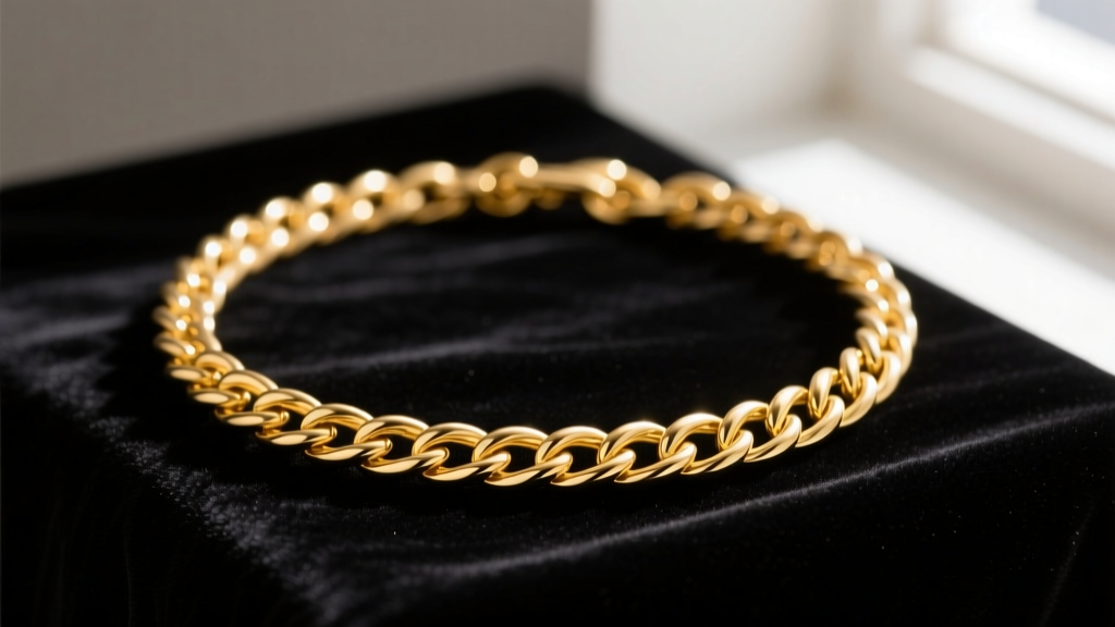 Polished 14k yellow gold rope chain necklace resting on dark velvet, highlighting intricate twisted metal links in soft lighting.