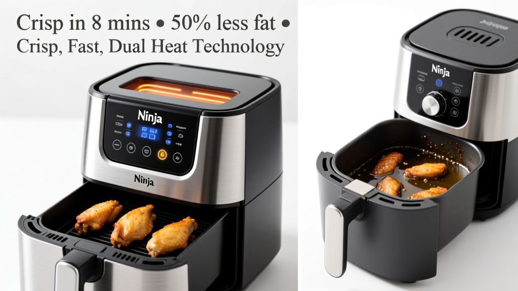 Ninja Foodi Dual Heat Explained: Crisp, Fast & Healthier
