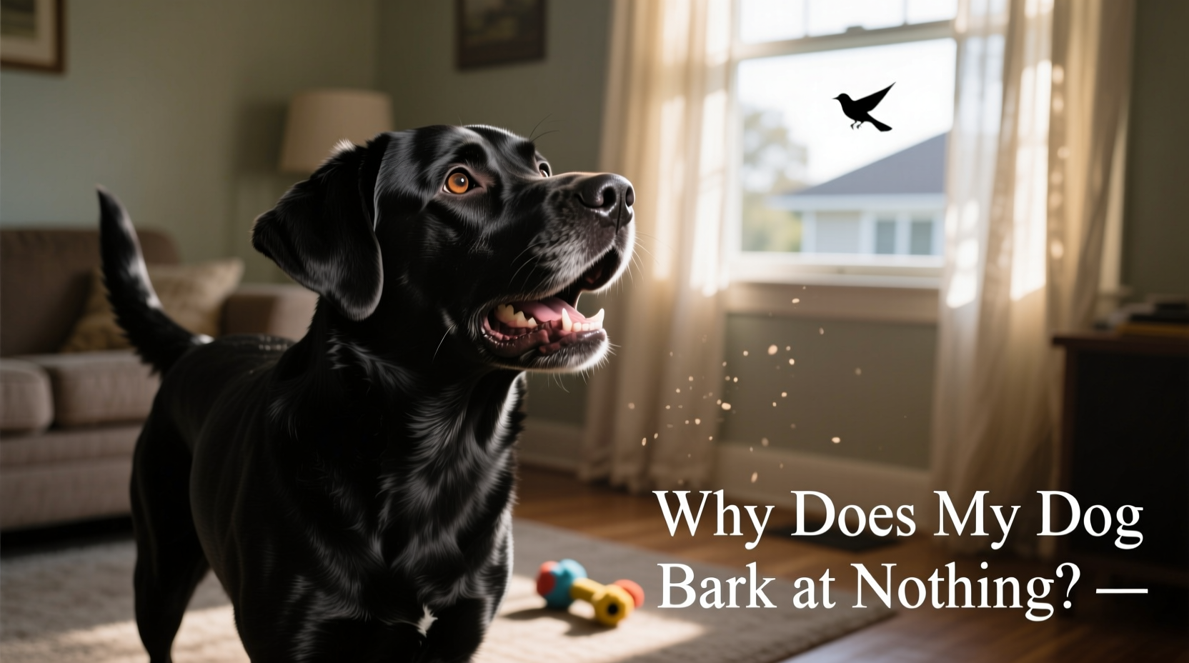 why does my dog bark at nothing behavioral insights from pet psychologists
