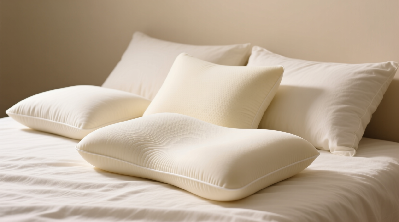 wash latex memory foam bed pillows